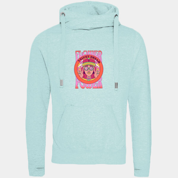 Cross Neck Hoodie Thumbnail